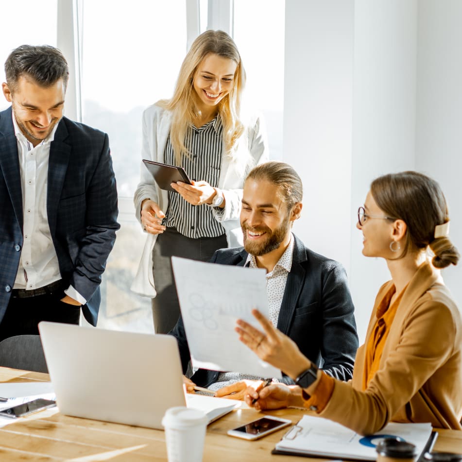 Abteilungsübergreifende Zusammenarbeit