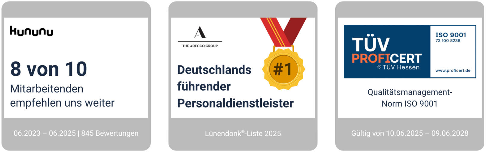 Adecco Bewertung Arbeitgeber Personaldienstleister