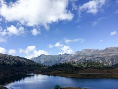 The sacred, tranquil high-altitude waters of Panga Teng Tso (PT Tso).