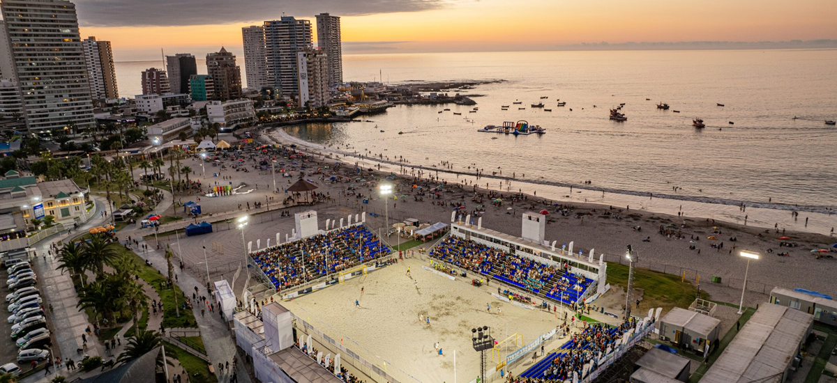 Chile será sede del Panamericano de Tenis Playa 2026 en Iquique