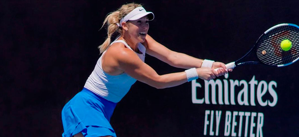 Alexa Guarachi se despidió del WTA de Auckland en semifinales