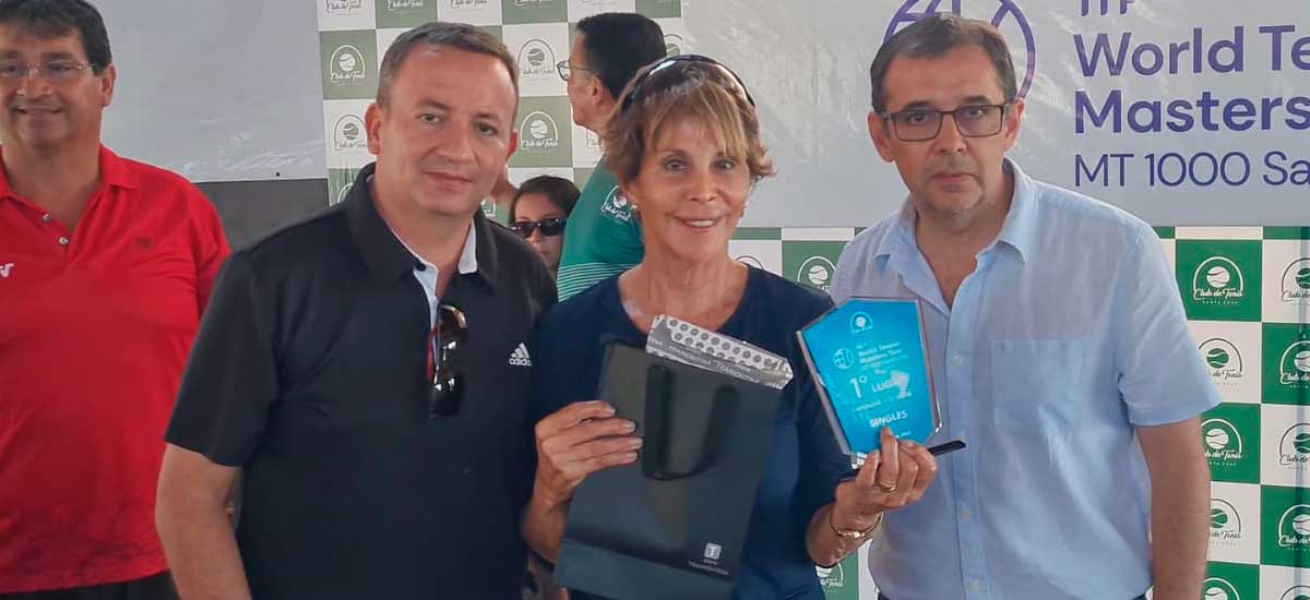 Títulos de Leyla Musalem y Nathalie Rodríguez destacaron en el Máster 1000 de Santa Cruz
