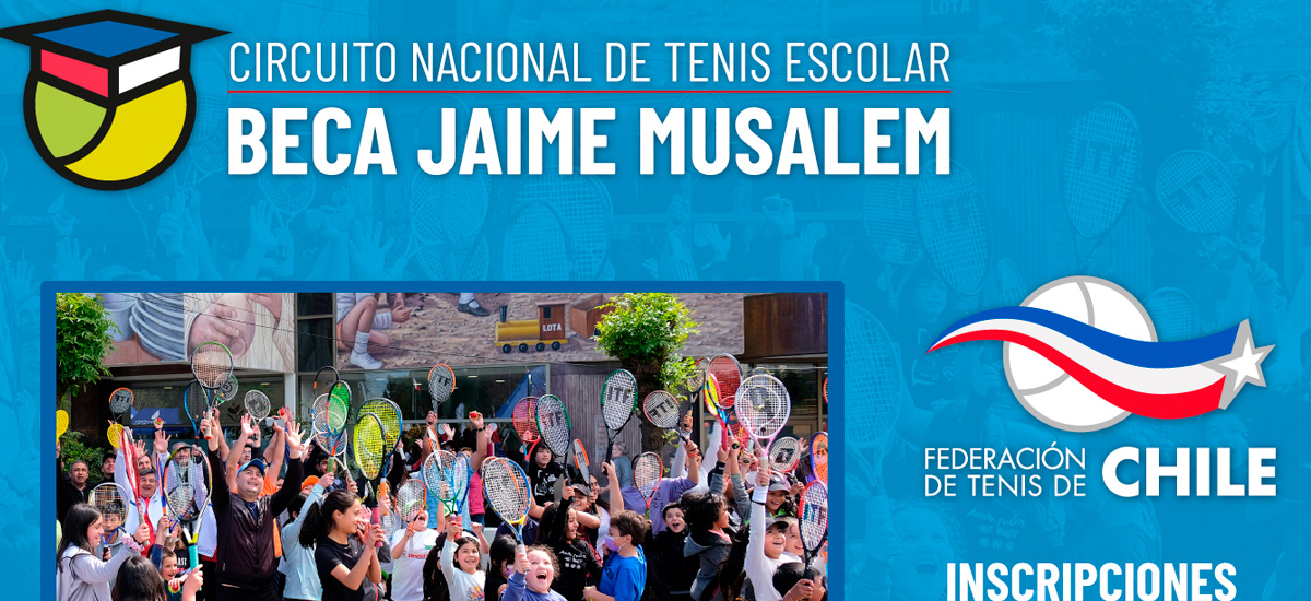 Les presentamos a las y los clasificados para el Nacional de Tenis Escolar