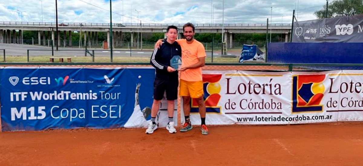 Gonzalo Lama se proclamó campeón del M15 de Córdoba