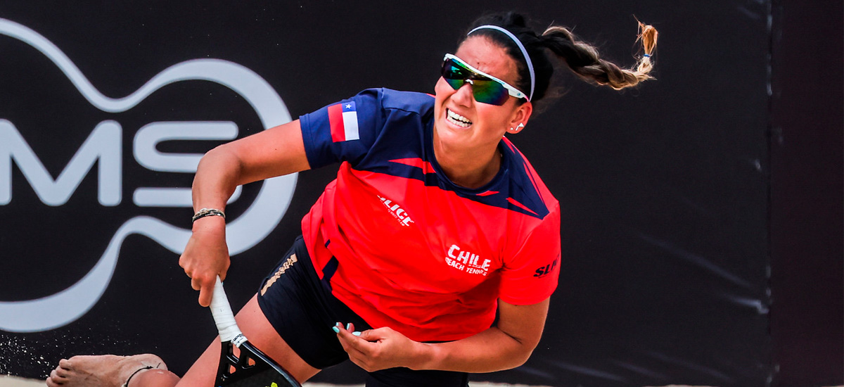 Chile vivió una jornada de contrastes en el Mundial de Tenis Playa Río 2022