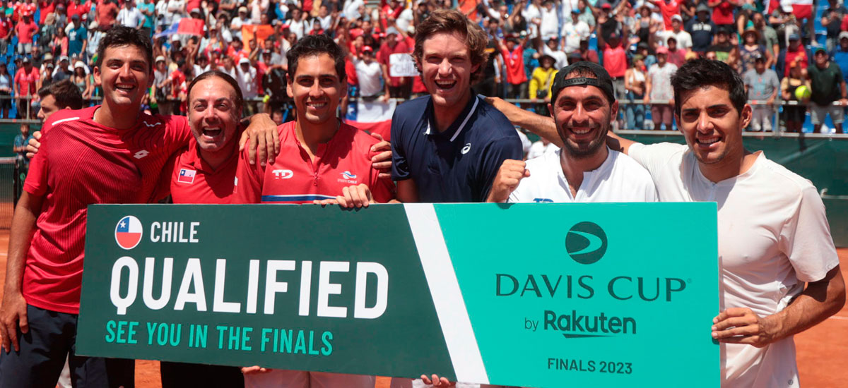 Chile venció a Kazajistán y avanzó a las Finales de Copa Davis