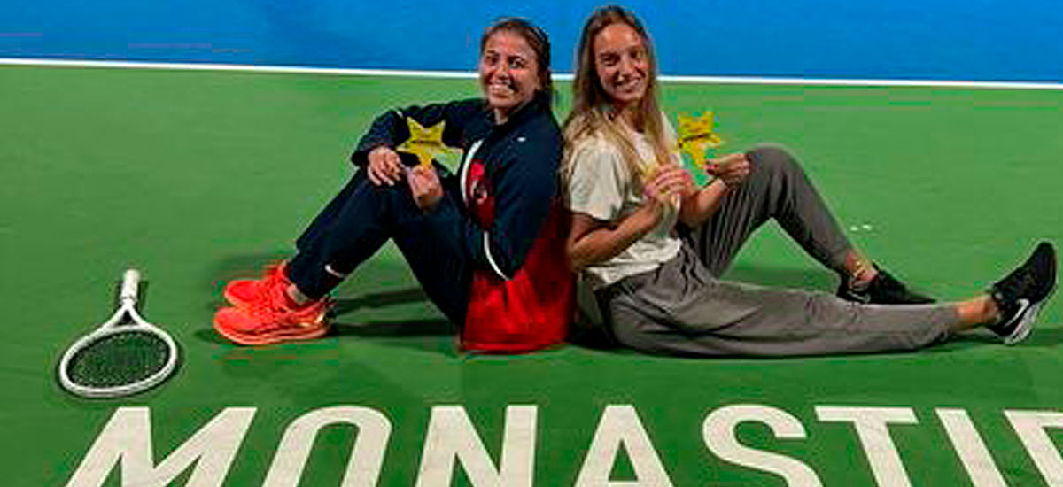 Fernanda Labraña fue vicecampeona duplas del W15 de Monastir