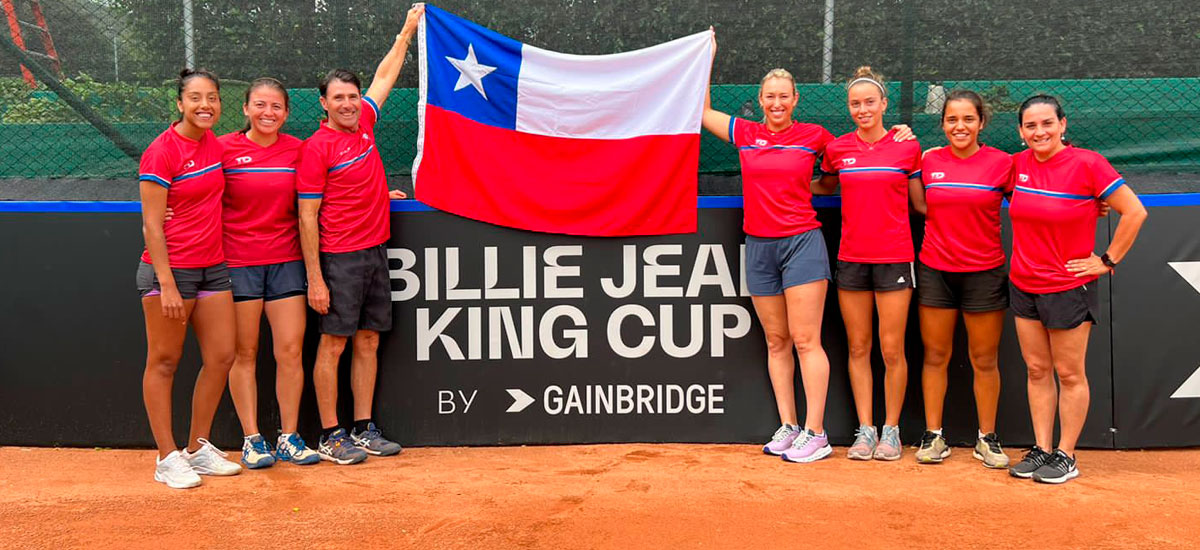 Chile debutará frente a Perú en el Grupo 1 Américas de la Billie Jean King Cup