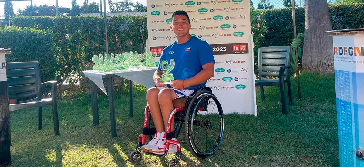 Chilenos destacan en el UNIQLO Wheelchair Tennis Tour en Europa