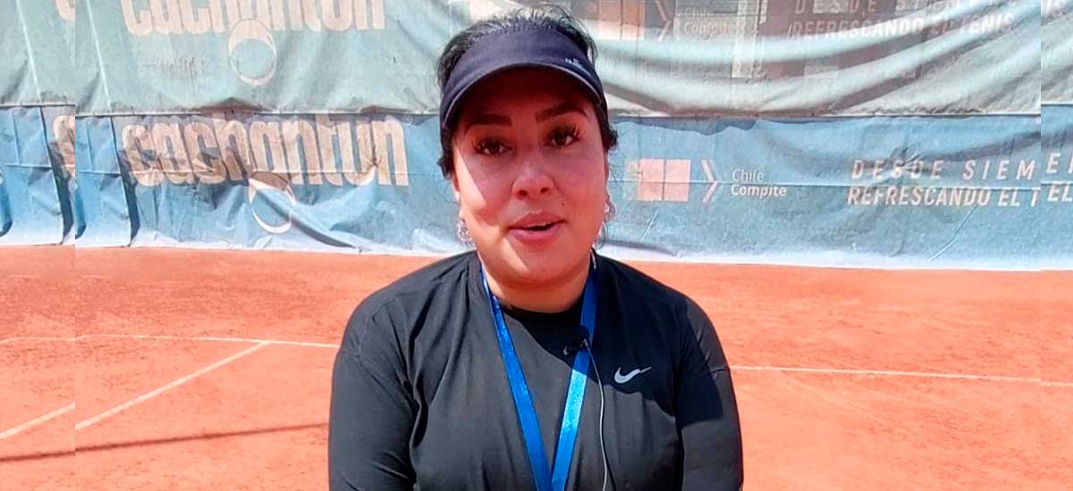 Sofía Fuentes y Diego Pérez vencieron en el clasificatorio del Tenis Paralímpico