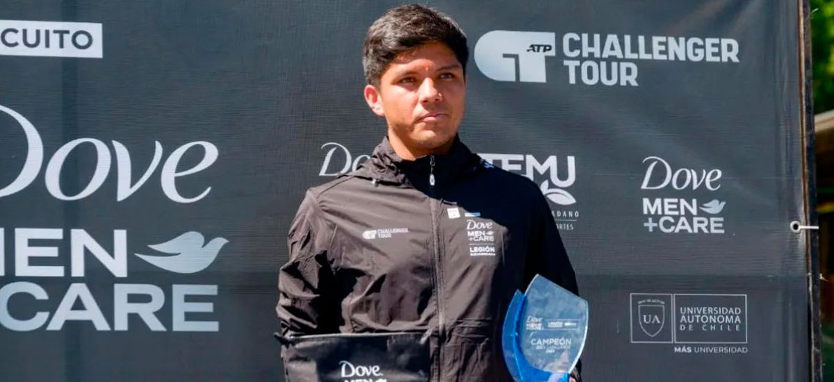 Matías Soto levantó el título duplas del Challenger de Temuco