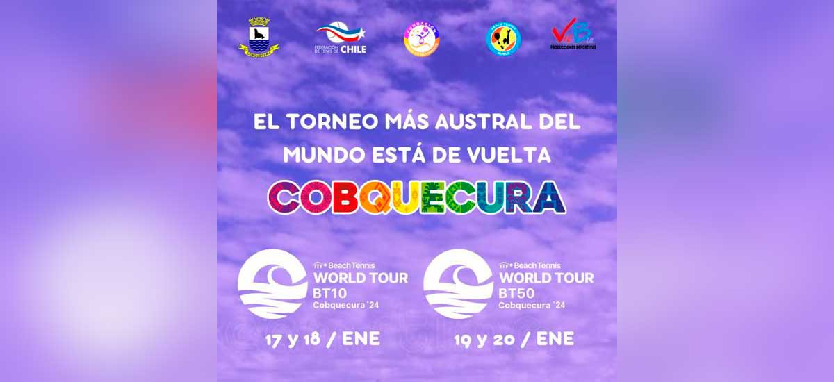El ITF Beach Tennis World Tour dirá presente una vez más en la Región del Ñuble