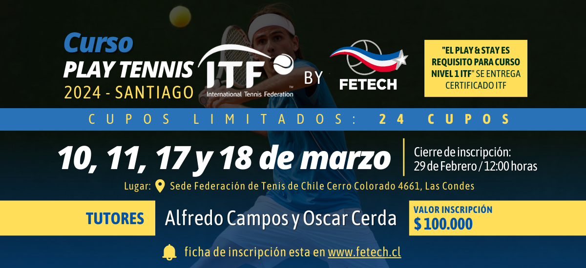 Listado seleccionados Primer Curso Play Tennis 2024