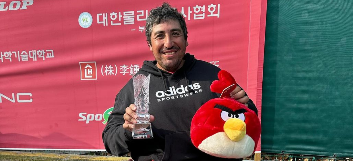 Diego Pérez levantó en Corea su primer título esta temporada