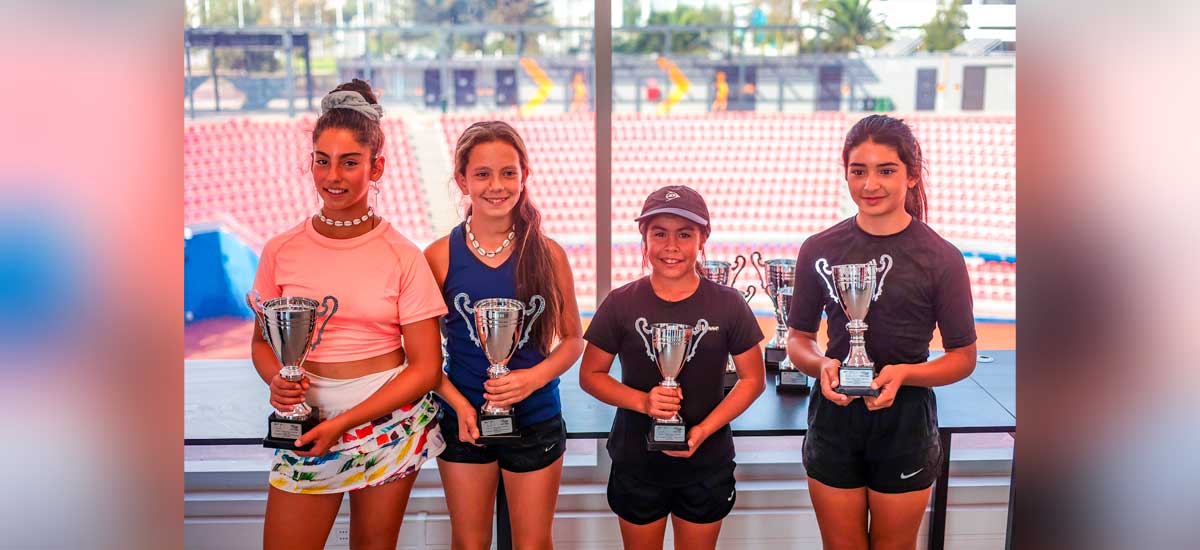 En la Catedral del Tenis Chileno se jugó el Primer Nacional de Menores del año