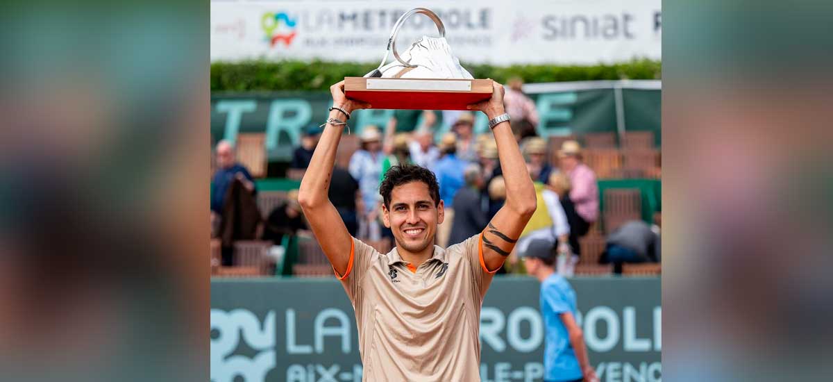 Alejandro Tabilo alcanzó su mejor ranking tras levantar segundo título del año
