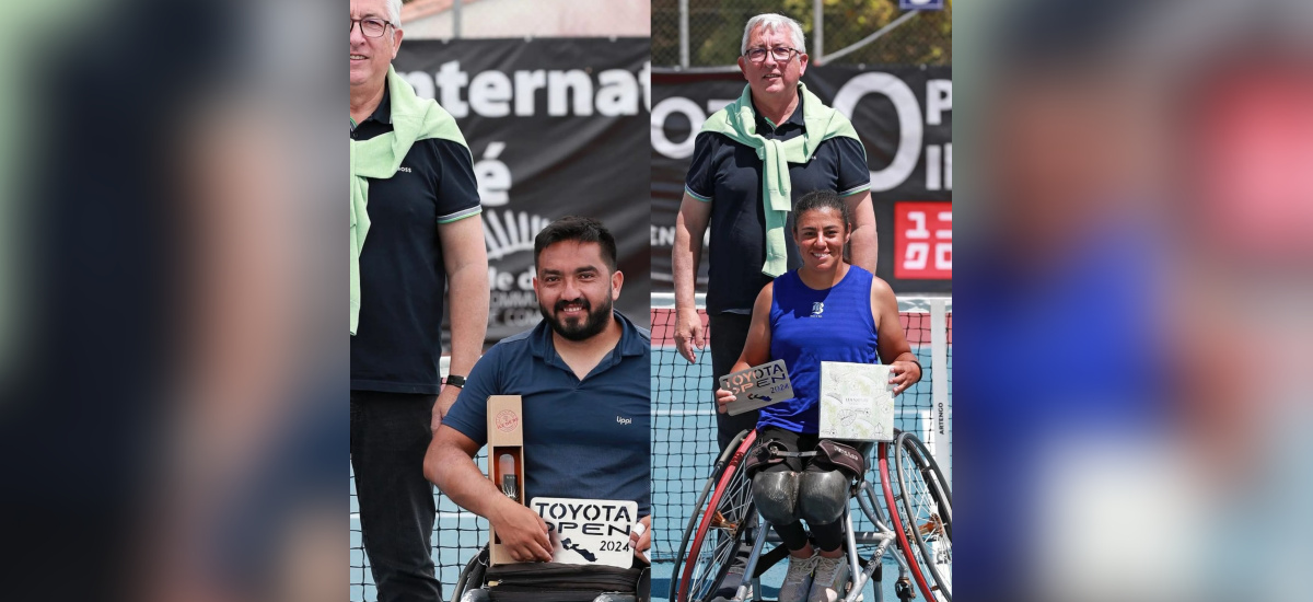 Francisco Cayulef y Macarena Cabrillana brillaron en el ITF de L'ile De Ré