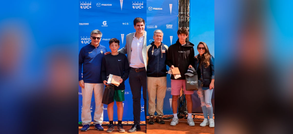 Con títulos de Antona y Pérez finalizaron los Internacionales Juniors en la UC