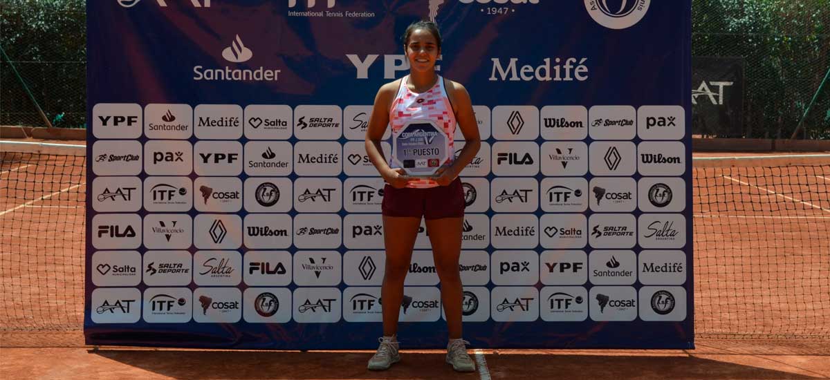 Antonia Vergara conquistó tercer título del año previo al Master Junior en China