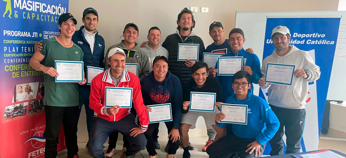 Culminó el segundo módulo del Curso Nivel 3 ITF para entrenadores