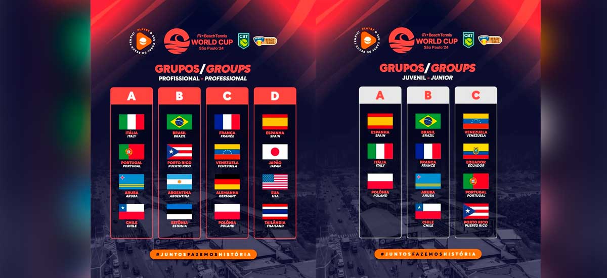 Equipos chilenos listos para el Mundial de Tenis Playa