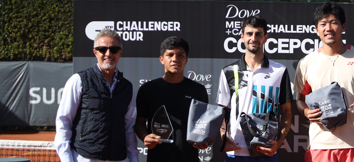 Matías Soto brilla en Concepción y suma su tercer título en dobles