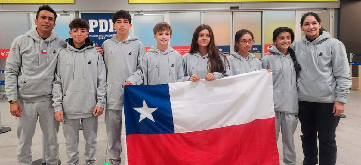 Team Chile Sub 14 se embarca rumbo al Sudamericano en Ecuador
