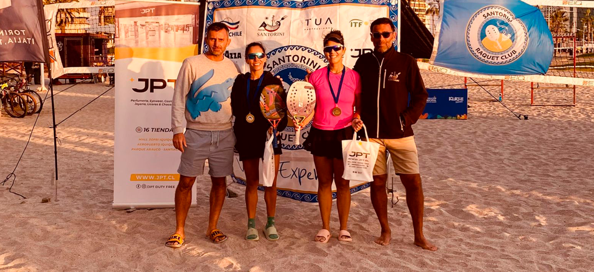 El ITF Beach Tennis World Tour brilló en Iquique con los BT10 “Héroes de la Playa”