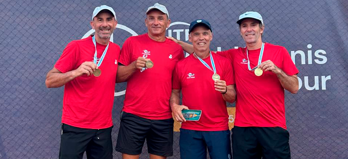 ¡Chile logró el tercer lugar en el Mundial Masters por equipos en Portugal!