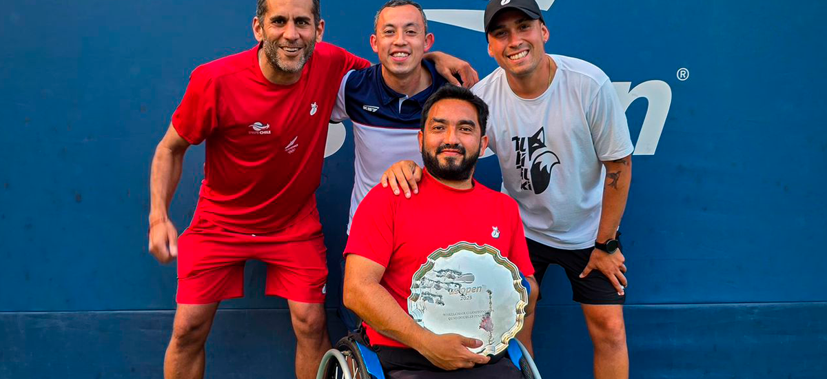 Francisco Cayulef logra histórico vicecampeonato en el US Open 2025