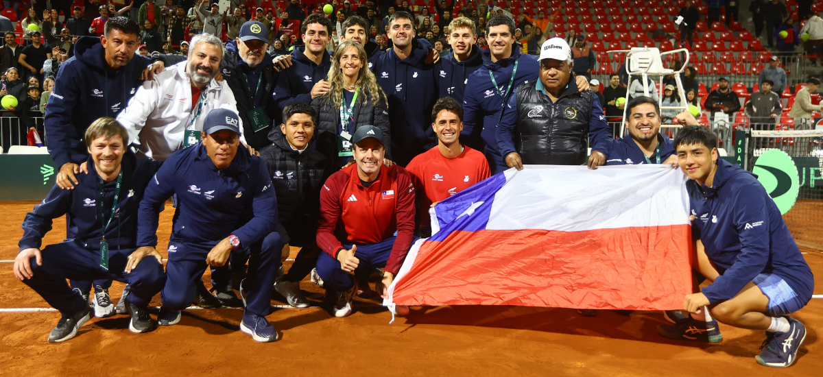 ¡Invictos! Chile superó 4-0 a Luxemburgo y se mete en las Qualifiers de Copa Davis