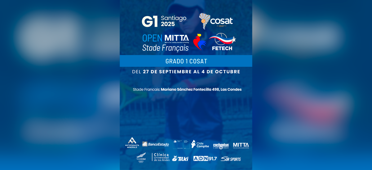 Cuadros finales G1 Open Mitta Stade Francais 2025