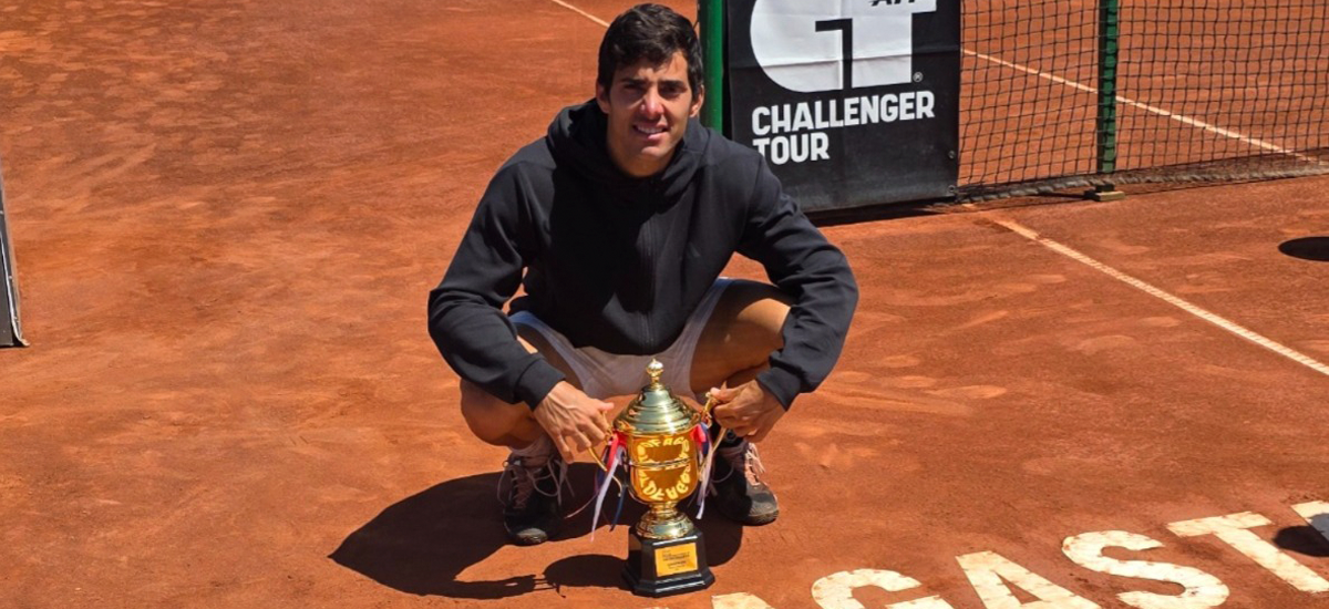 Campeón en el norte: Cristian Garin es el mejor del Challlenger de Antofagasta