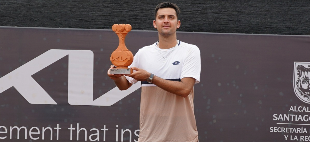 Tomás Barrios se coronó campeón del Challenger de Cali