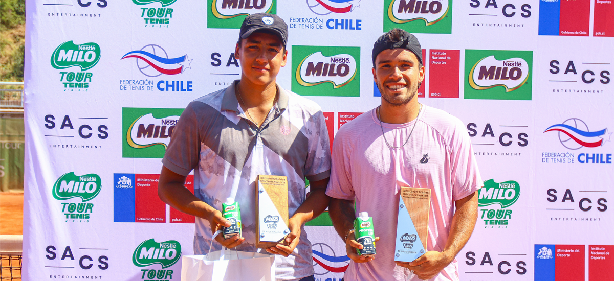 Inédito título de Núñez y primeros puntos ATP: lo que dejó el M15 Milo Tenis Tour