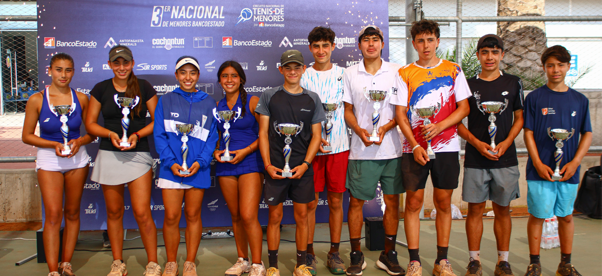 ¡Tenemos a las primeras parejas campeonas de la Copa BancoEstado!