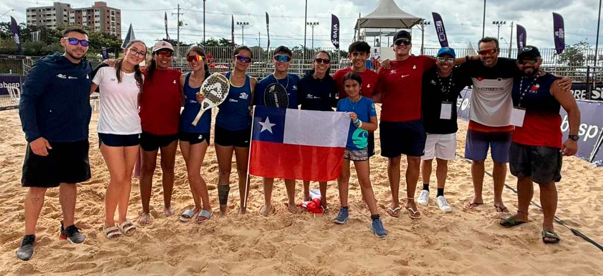 Chile cierra una sólida actuación en el ITF Beach Tennis World Cup 2025