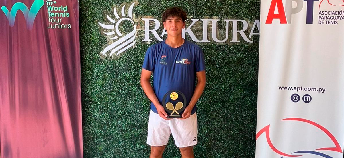 Julián Valenzuela conquista su primer título ITF Juniors singles en Luque