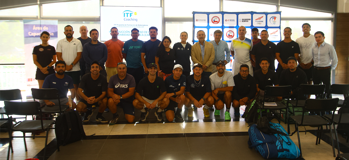 Curso Nivel 2 ITF fortalece la formación de entrenadores nacionales