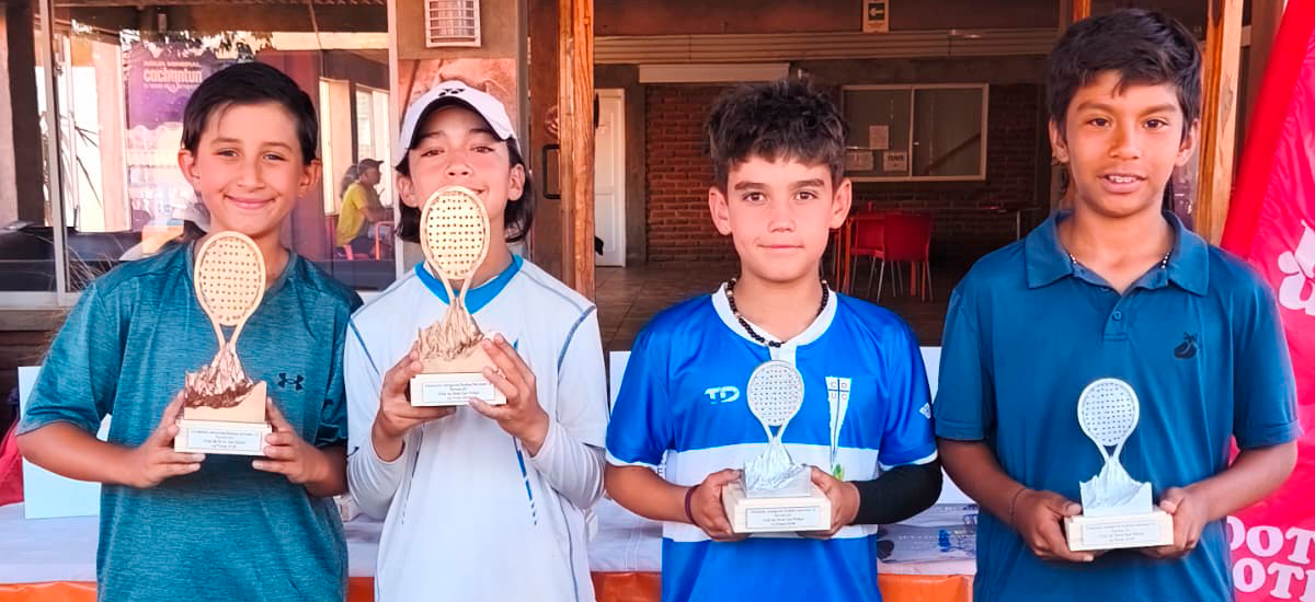 El torneo Grado 1 Club de Tenis San Felipe coronó a sus campeones