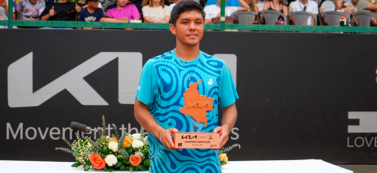 Matías Soto logró primer título singles ATP Challenger Tour en Colombia