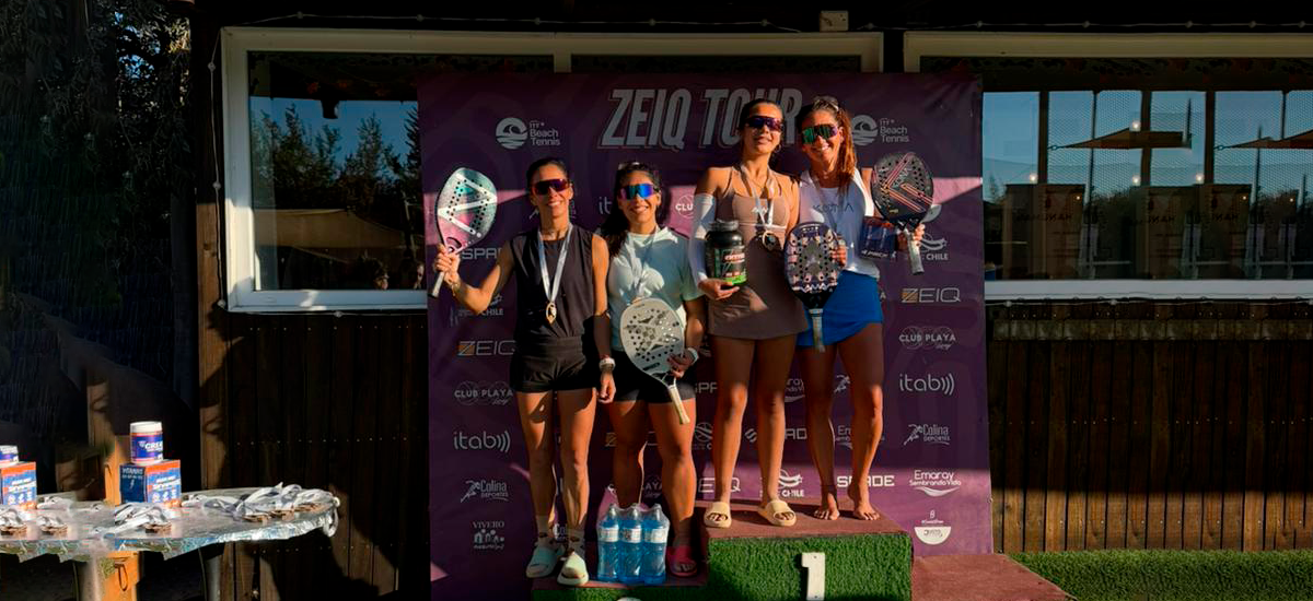 El Tour Mundial de Tenis Playa vivió un intenso paso por Viña del Mar y Colina
