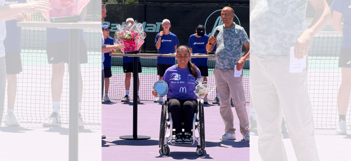 Brayan Tapia y Macarena Cabrillana brillan en el paso del Tour por Francia