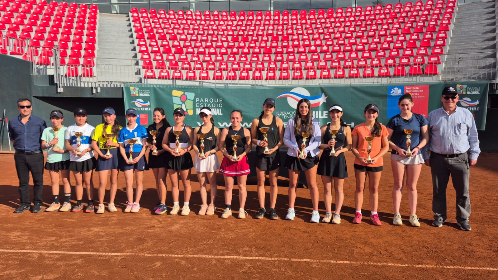 El futuro del tenis chileno celebró a sus nuevos campeones: finalizó el Segundo Nacional de Menores
