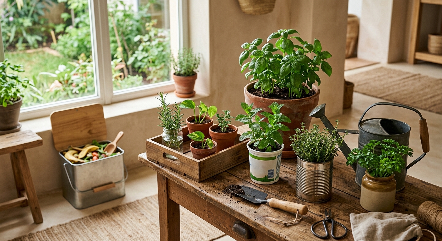 eep Your Indoor Garden Sustainable