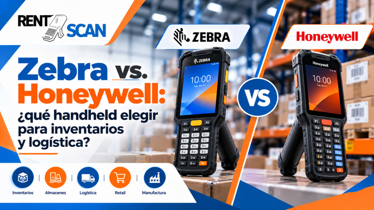 Handhelds Zebra y Honeywell: ¿Cuál Elegir para tu Empresa?