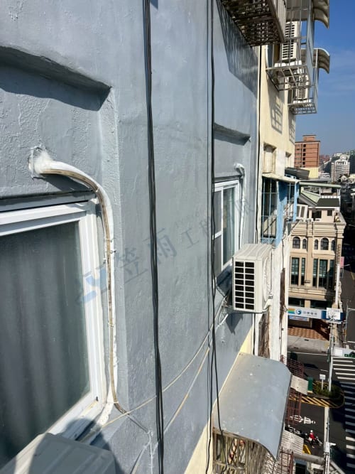 三民區九如一路外牆聚脲防水 001