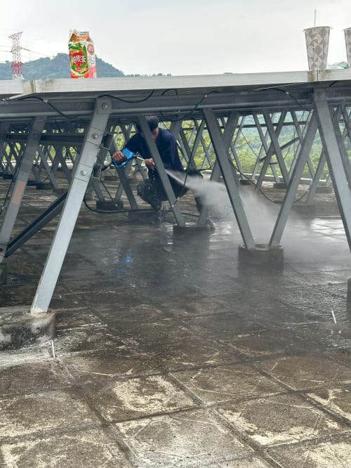 旗山區大洲國中屋頂防水 003