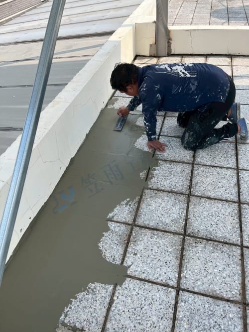高雄市仁武區名湖街屋頂防水 003