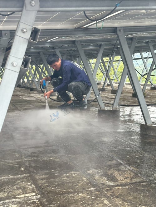 旗山區大洲國中屋頂防水 004